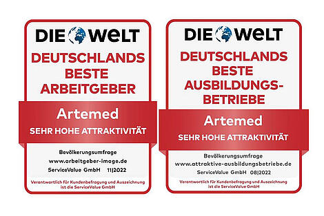 Logos Deutschland Beste Arbeitgeber und Beste Ausbildungsbetriebe