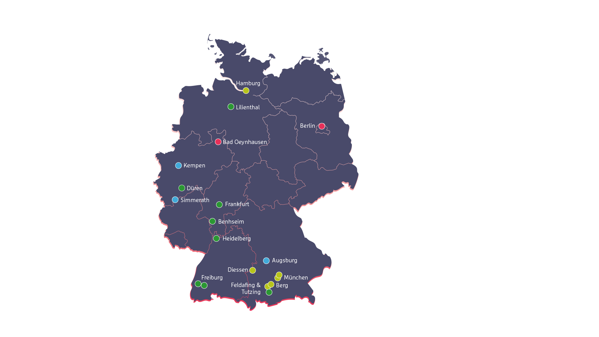 Unsere Schulstandorte